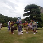 徳島城博物館で津田の盆踊を見ました。　　　　　　　　　　　　　　　　　　　　　　　　　　　　　　　　　　　　　　　　　　・精霊を呼び寄せ津田の盆踊（和良）