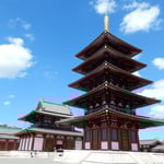 日本伝統俳句協会の全国大会が大阪であり四天王寺を吟行しました。　・新涼の日本最古の寺静か（和良）