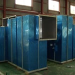 食品プラント用角ダクト