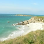 La plage de la pointe du Corsen