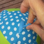 aufblasen, " verträddele" und spielen  BEISPIEL