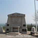 Le point X - Site des Eparges