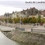 Le quai de Londre à Verdun