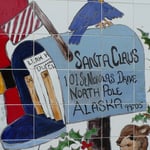 North Pole bei Santa