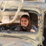 Grenzpunkt Alaska/Kanada