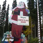 North Pole bei Santa
