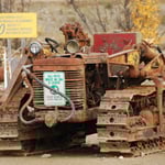 Zwischenhalt in der Ortschaft CHICKEN