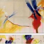 Corine_S_Congiu-1995-POLYPTIQUE_HAIKU2-Acryl.et_huile-195x130+195x35cm-titre