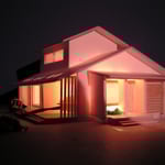 カフェあくら(松本市)－計画模型