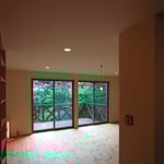 聖高原の山荘(麻績村)－広間(after)