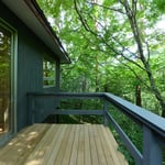 駒ヶ根山荘(駒ヶ根市)－外観デッキ(after)