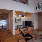 白馬の家(白馬村)－居間・食堂