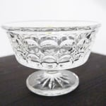 【日本製 庄内craft】職人による硝子のデザート器です。涼感デザートにぴったりです。￥1,430