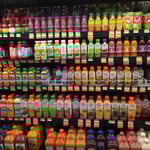 Kühlregal für die gesunde Fraktion....