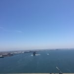 .....von der Coronado Bridge!