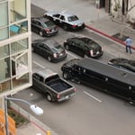 Eine von vielen Stretchlimos!