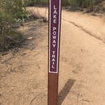 Start des Lake Poway Trails