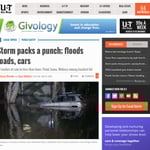 Geflutete Strassen und....