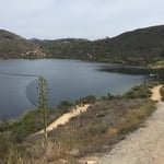 Auf dem Lake Poway Trail