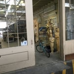 Blick in die Kulissenwerkstatt.