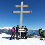 AKUT Schneeschuhwanderung Rangger-Kopfl 2014