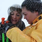 AKUT Schneeschuhwanderung Birgitz Kopfl 2012