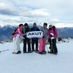 AKUT Schneeschuhwanderung Birgitz Kopfl 2014