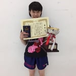 女子シングルス優勝　高原舞選手（高知工科大学）
