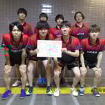 男子団体戦準優勝　新潟大学