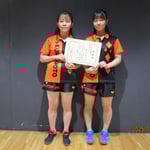 女子団体戦B第三位　熊本大学