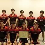 男子団体3位：新潟大学