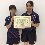 女子団体B3位　宮崎大学