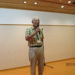 河原塚さん（東北大OB）による締めの挨拶