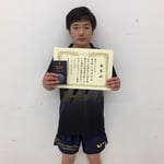 男子シングルス3位　大坂選手（高知工科大学）