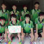 男子団体3位　北海道大学