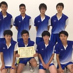 男子団体3位　大阪大学