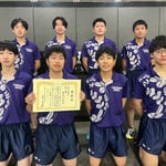 男子団体3位　東北大学