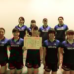 女子団体A準優勝：新潟大学