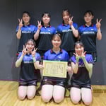 女子団体戦準優勝　新潟大学
