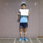 男子シングルス準優勝　石原 匠（高知工科大学）