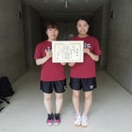 女子団体B3位　大分大学