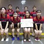 女子団体戦A準優勝　新潟大学