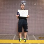 女子シングルス3位　長部 心奈（新潟大学）