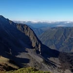 Le village d'Aydius et le Bergon vu du pic de Pounce 