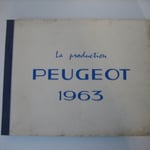 La Production Peugeot 1963 Foto 67