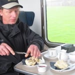 and had tea and scones