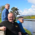 ...at our first lodge at River Ness