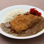 揚げたてロースカツカレー