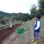 秋の耕転・現場監督