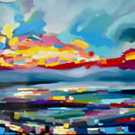 dreamtime    60 x 130 cm  Öl auf Leinwand (gerahmt)